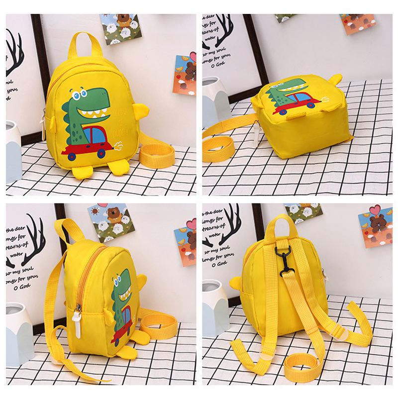 1 STUKS kinderen cartoon mini dinosaurus rugzak anti verloren tas kleuterschool schooltas rugzak