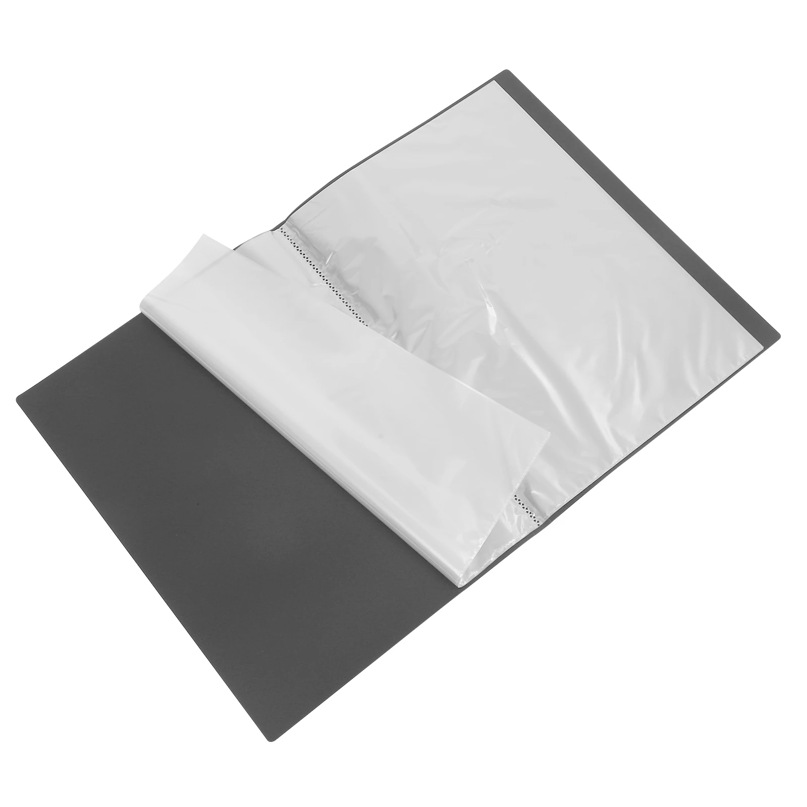 20 Pages A3 File Folder Display Book Transparent Insert Paper Document Office Bag Office School Supplies