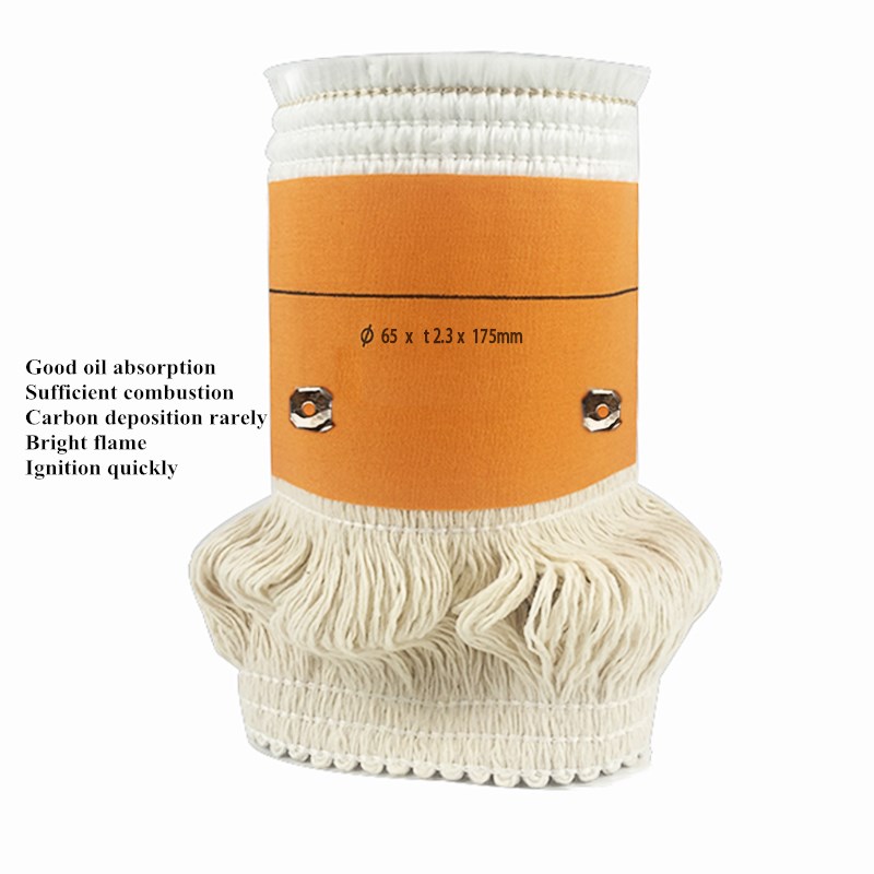 Verschiedene Modelle 65/75/85/95/120mm Kerosin Herd Dochte Hohe Qualität Glas Faser + 100% baumwolle Heizungen Docht