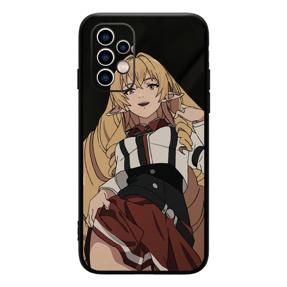 Mushoku Tensei (season 2) Rudeus Fitz Roxy Elinalise Phone Case For SAMSUNG Galaxy A54 53 52 51 F52 A71 note20 ultra S23 M30 M21