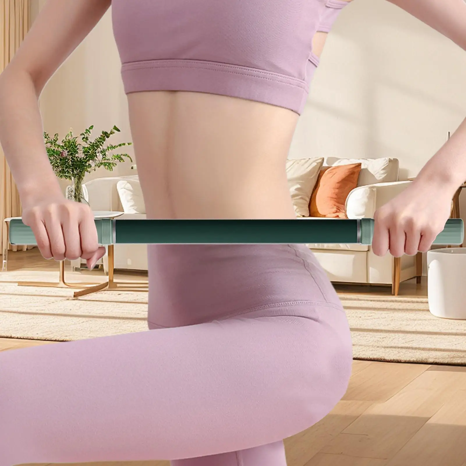 Yoga Stick For Body Stretching Relaxation Tool Roller Ergonomic Training Device For Sports Outdoors Home Workout