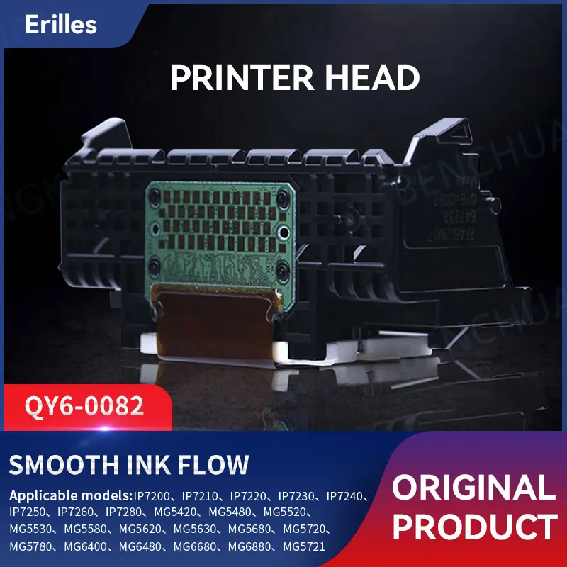 Qy6 0082 Printerkop Voor Canon Ip7210 Ip7250 Ip7280 Mg5420 Mg5460 Mg5480 Mg5520 Mg5550 Mg5580 Mg5620 Mg5680 Printhea