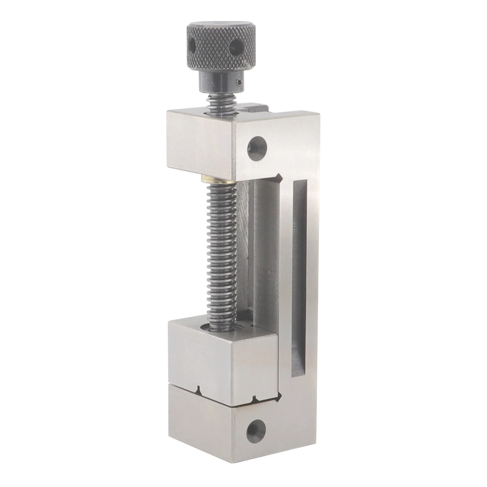 ความแม่นยําสูง Vise เครื่องบด/เจาะคู่มือแบน Vise ขนาดเล็ก FIXTURE Chrome โมลิบดีนัมเหล็กมุมขวา Vise 2 นิ้ว
