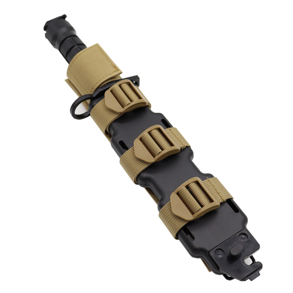 VULPO Tactical Molle Knife Shealth Adapter Tool Carrier Sheath Holder Backpack Attachment For Hunting Vest Backpack Accessories