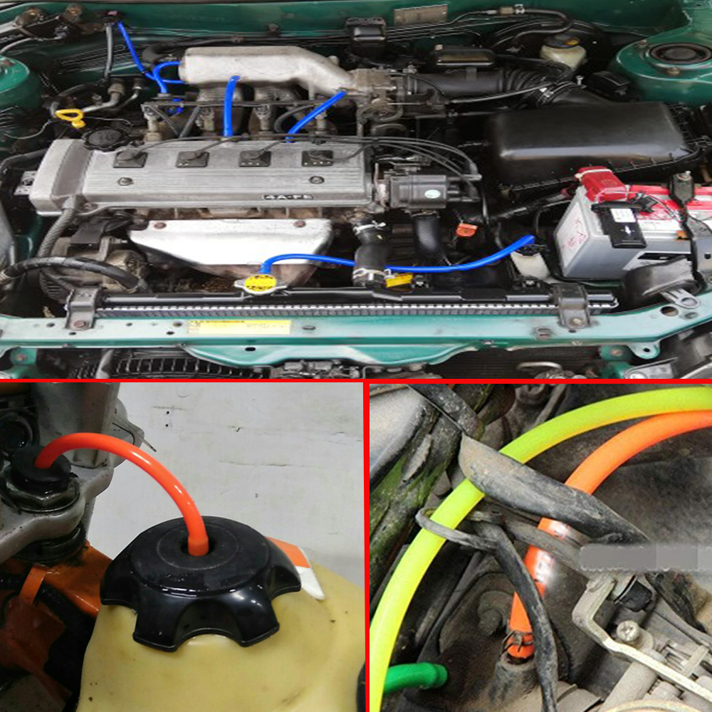 범용 5mm * 1 미터 오토바이 가솔린 연료 라인 호스 가스 오일 파이프 튜브 고무 혼다 전동 자전거 스쿠터 50-200cc