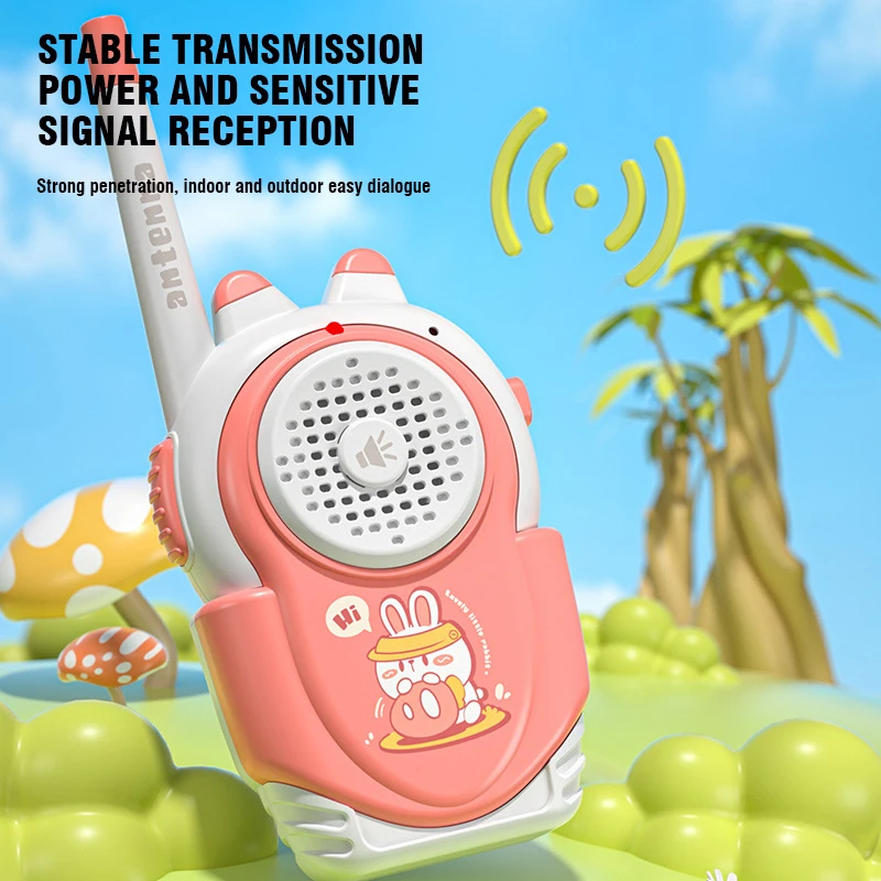 2/Set Walkie-talkie Handy Im Freien Nette Spielzeug Kinder Eltern-kind-Intercom Maschine Cartoon Jungen Mädchen Pädagogisches Spielzeug geschenk