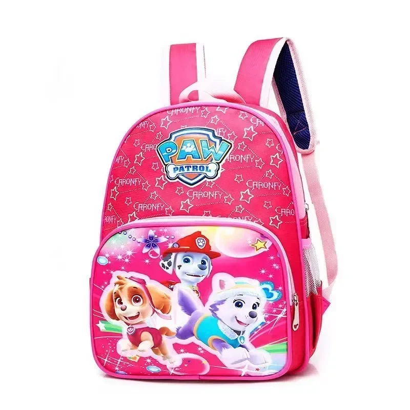 Paw Patrol กระเป๋าเป้สะพายหลังเด็กอะนิเมะ Chase โรงเรียนกระเป๋าน่ารักการ์ตูนกระเป๋าเดินทางขนาดใหญ่เด็กผู้หญิงของขวัญวันเกิด