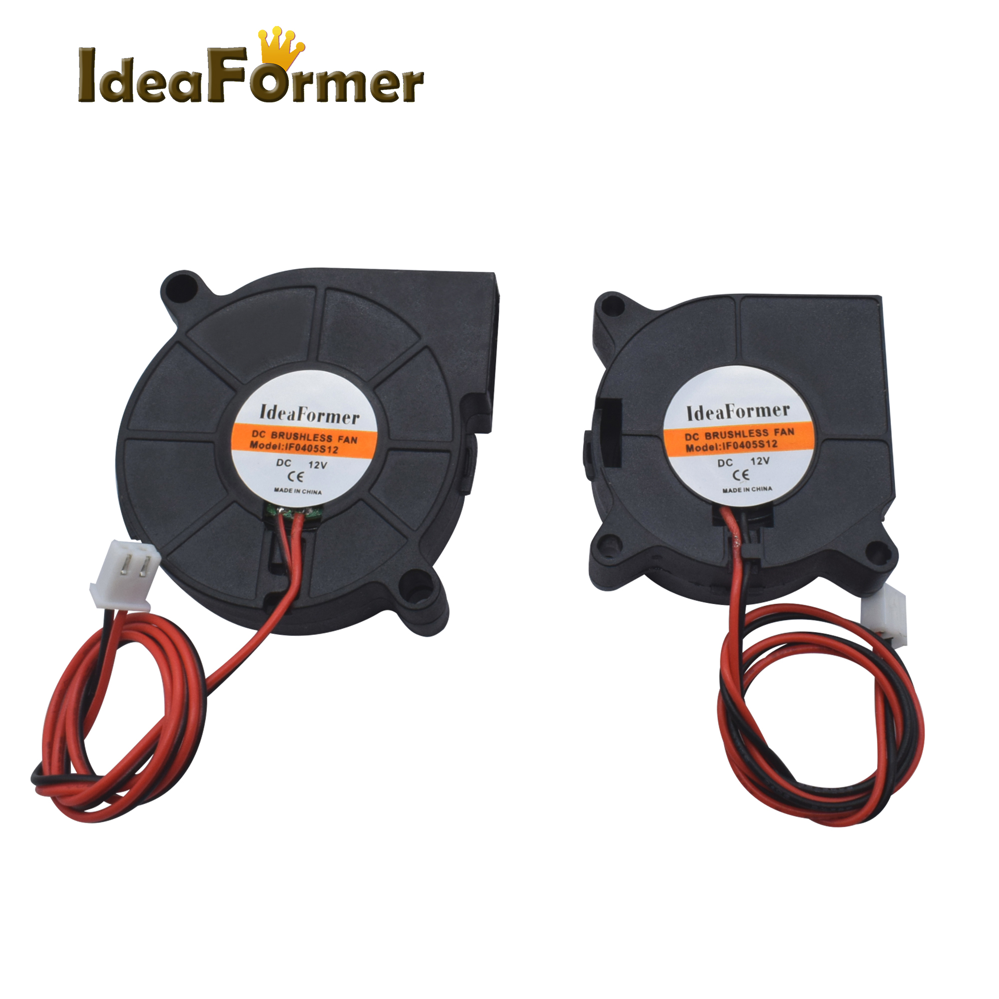 3010/4010/5015/5010/ DCพัดลมระบายความร้อนCentrifugal Blowerพัดลม 5V 12V / 24V Brushless 2 สายพัดลมระบายความร้อนสําหรับ 3Dเครื่องพิมพ์อุปกรณ์เสริม