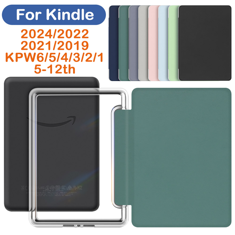 Акриловый чехол для Kindle Paperwhite Colorsoft 2024 2022 2021 2 3 6 10-го 11-го 12-го поколения 6 6,8 7 дюймов, чехол для аксессуаров
