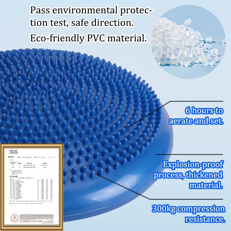 Montessori ของเล่นเด็ก PVC BALANCE Stone Inflatable Cushion Sensory Integration การฝึกอบรมสัมผัส Sensing PARTY เกมสังคม