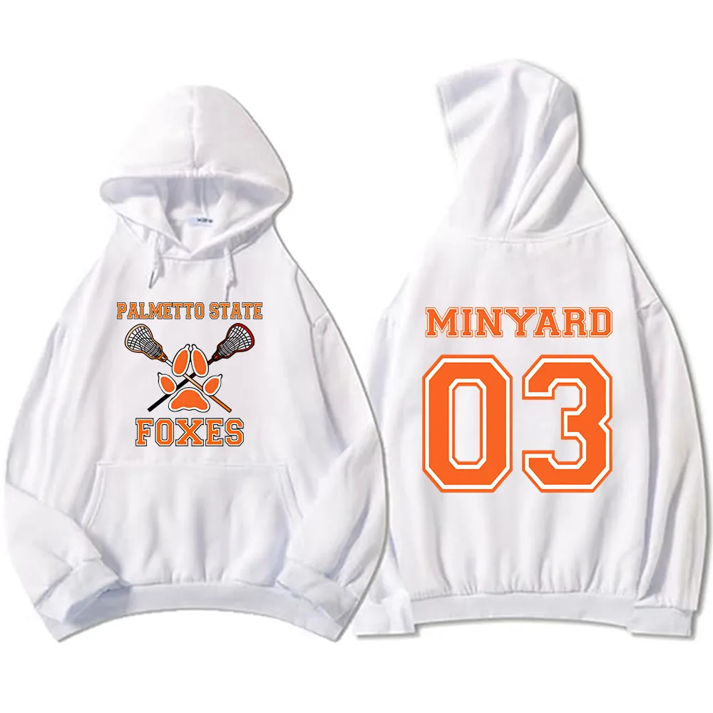 Sudadera con capucha de manga larga para Hombre y mujer, jersey de lana con estampado de los zorros del estado de Palmetto, ropa informal de invierno