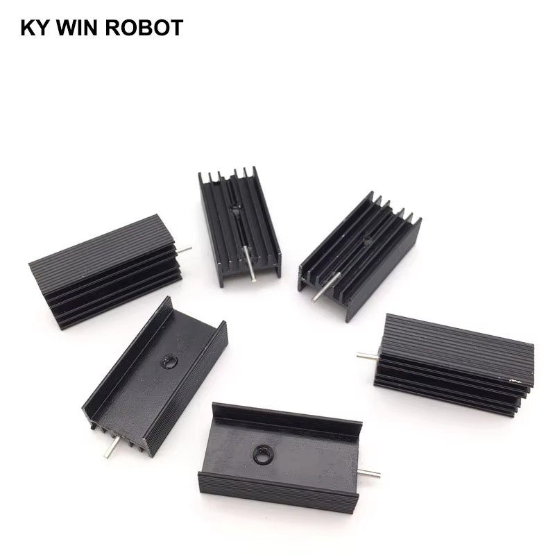 10 pcs Aluminium TO-220 Heatsink TO 220 Heat Sink Transistor Radiator TO220 Cooler Cooling 30*15*10MM With Pin