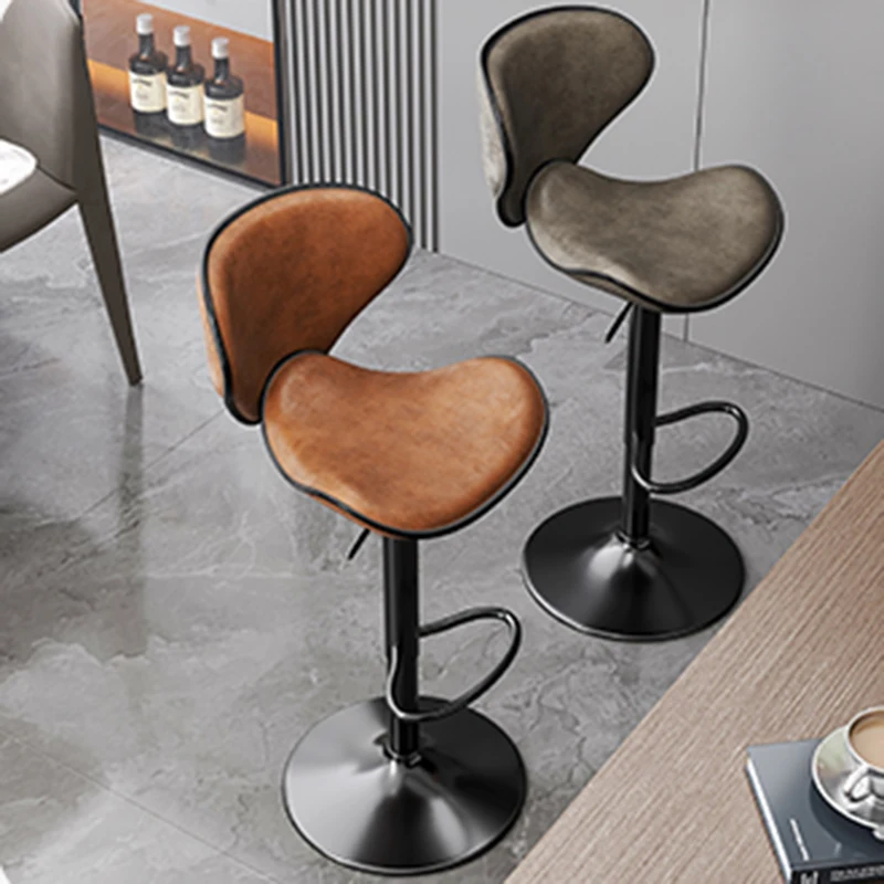Beauty Folding Bar Stool Gold Leg Square Home Barbers Narrow Bar Stool Contemporary Counter Sillas De Barra Cafe Furniture