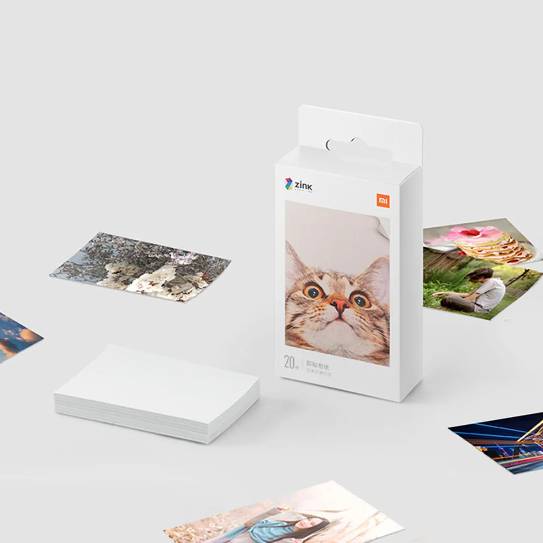 Global Version Xiaomi Mi Portable Photo Printer Paper 2x3 inch Self-adhesive For Xiaomi ZINK AR Pocket Printer 1s