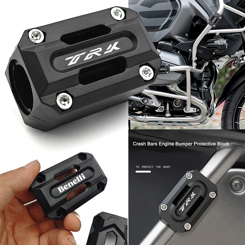 Para Benelli TRK502 TRK502X TRK 702 251 800 502 TRK 502X LEONCINO 250 barra de choque de motor de motocicleta protección bloque protector de parachoques