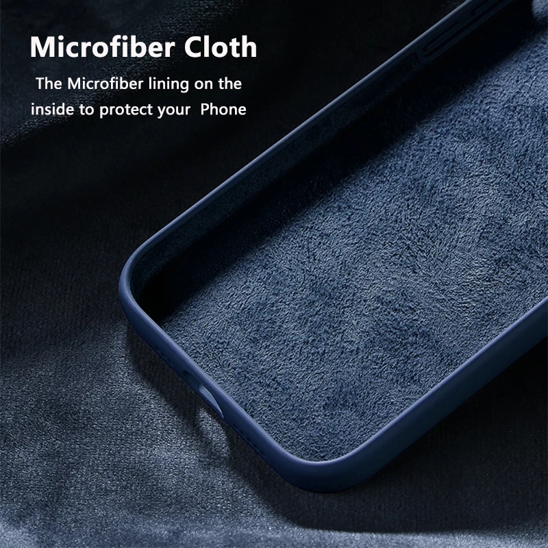 Capa de telefone de silicone líquido original para iphone 16 15 14 13 12 11 pro max capas apple para iphone 12 13 11 16 plus capa com logotipo completo