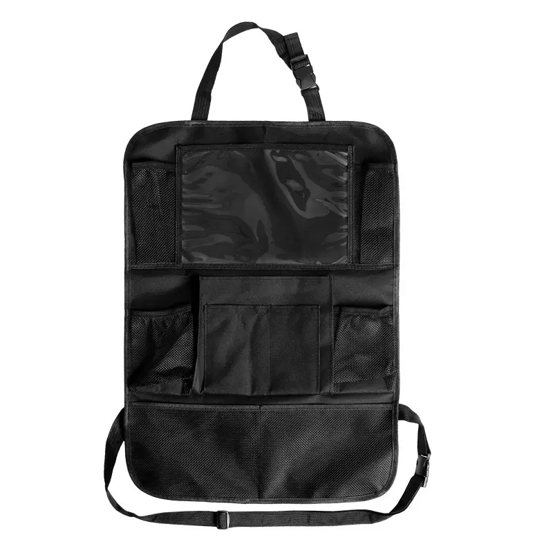 Organizador do banco traseiro do carro com tela sensível ao toque tablet titular bolsos de armazenamento automático capa protetores traseiros do assento de carro acessórios do carro