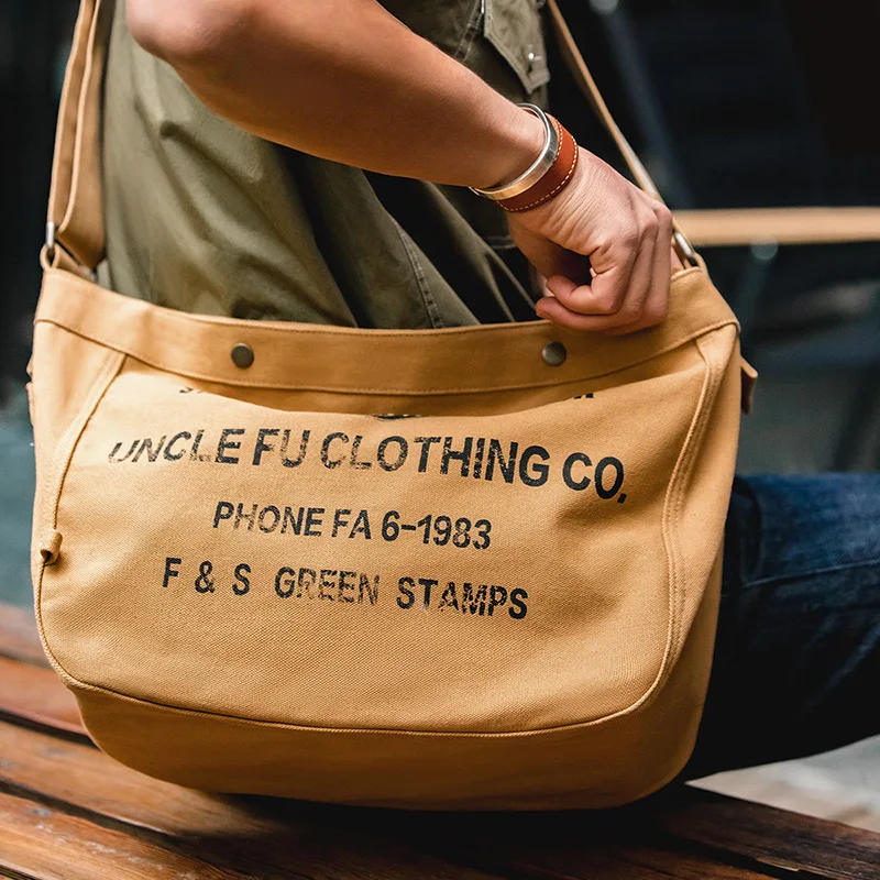 Maden-女性用の大容量キャンバスバッグ,ヴィンテージ,文字がプリントされたデザイナーバッグ,ショルダーバッグ,旅行用