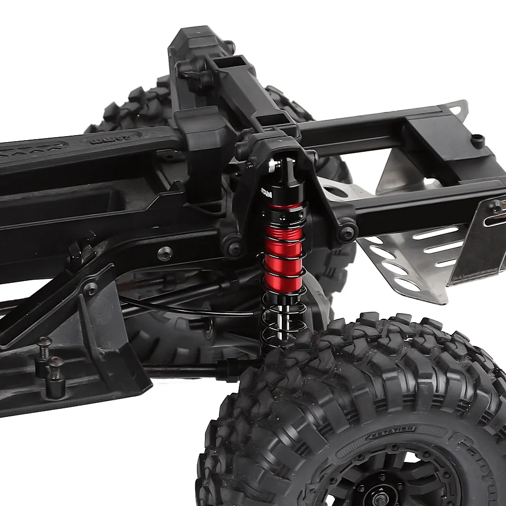 Amortiguador de aluminio INJORA 90/100/110/120mm amortiguador para 1/10 coche trepador de control remoto Axial SCX10 90046 Capra AXI 231017   TRX-4 Gen8