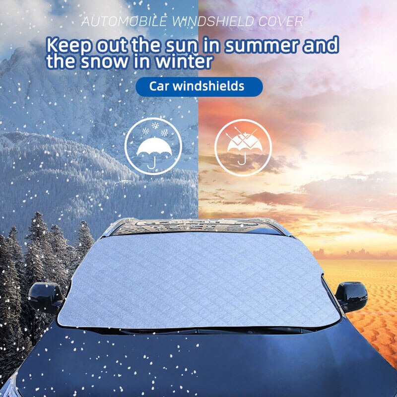 Windschutz scheibe Sonnenschutz Auto Anti-Belichtung Wärme isolierung Anti-Schnee Anti-Vereisung Abdeckung Front Sonnenschirm Fenster Auto Kleidung Abdeckung
