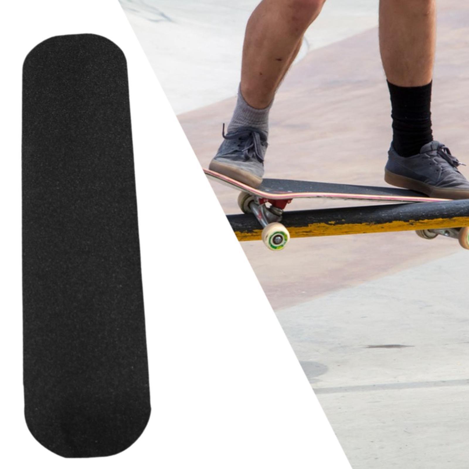 Fita adesiva para skate, papel de areia, profissional, esportes ao ar livre, adesivo para pranchas de skate, 31.89x8.27 polegadas, antiderrapante