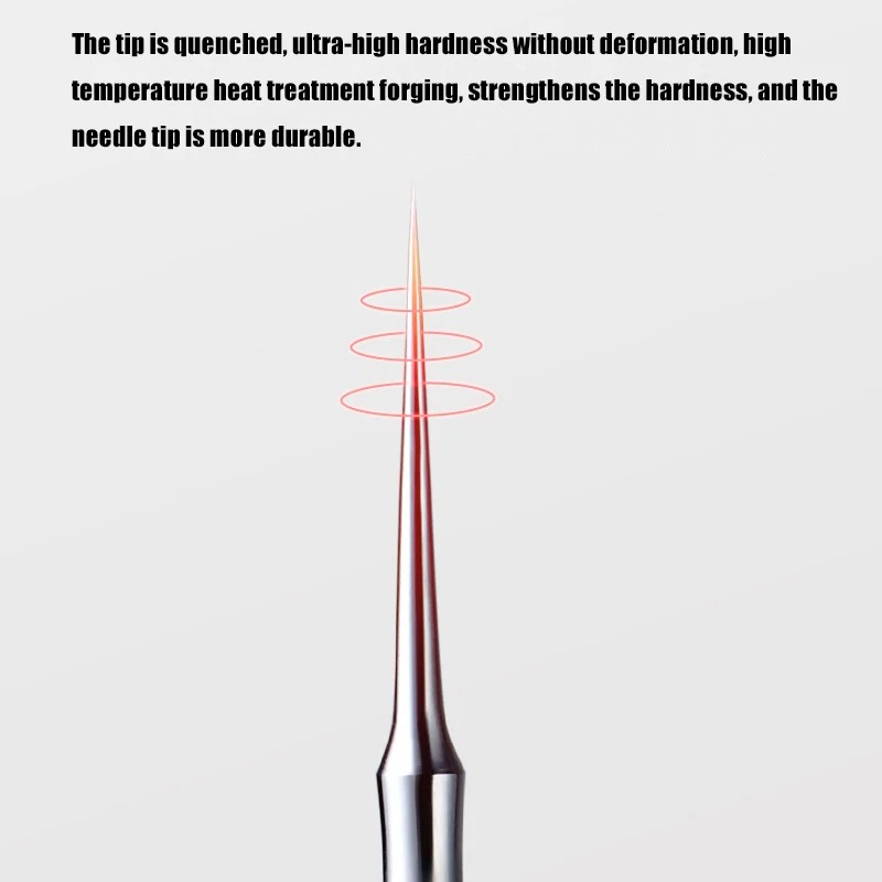 New 1pcs German Ultra-fine Cell Pimples Blackhead Whitehead Clip Beauty Salon Special Remove Acne Fat Particles Needle Tool