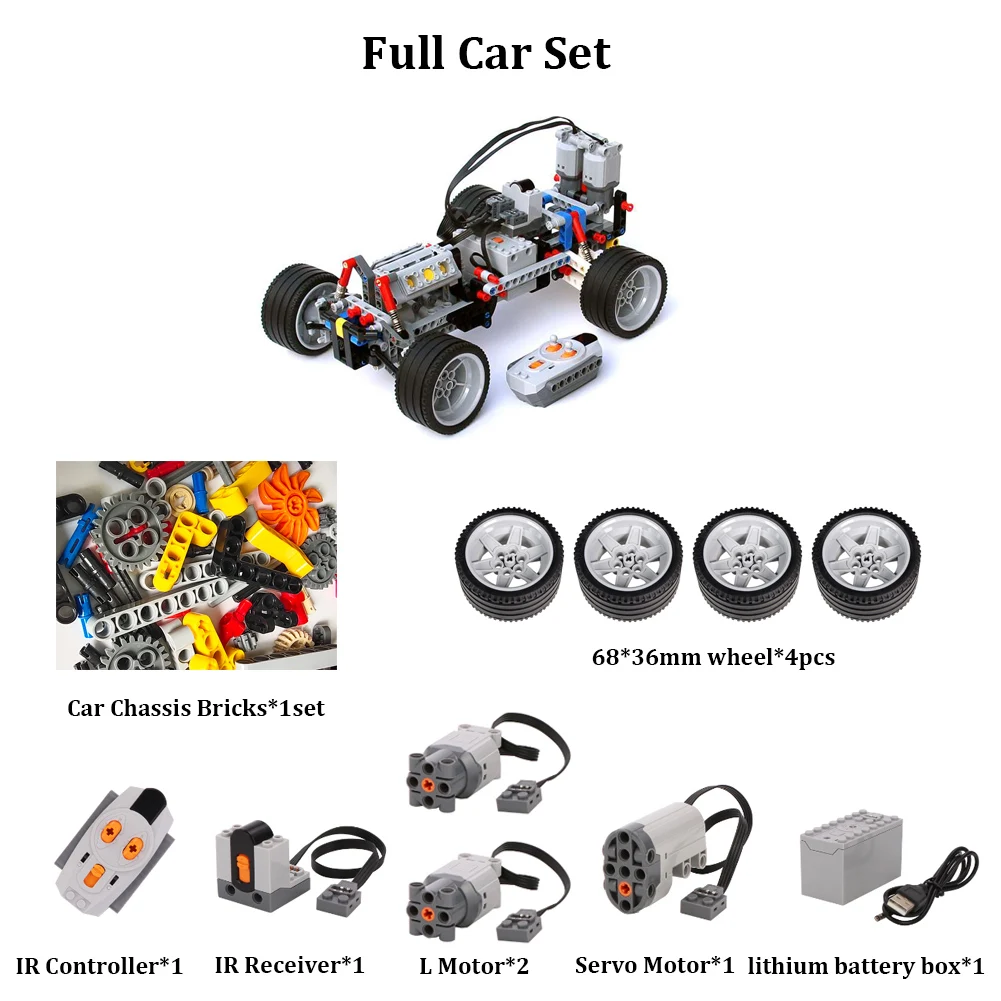 2WD 2 Bánh Kỹ Thuật Xe Khung Xe Viên Gạch Treo Chấn Động Hồng Ngoại Điều Khiển Từ Xa Reciever L Servo Mộc PF Bộ Dụng Cụ
