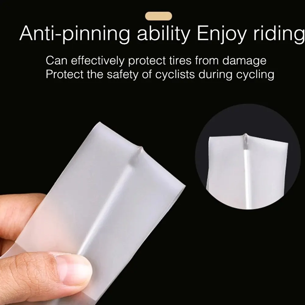 ENLEE 2 PCs จักรยานยาง Liner แผ่นป้องกันหลักฐานการเจาะ MTB จักรยานเสือภูเขายาง Stab Pad Anti-rolling หลอดด้านในยาง Mat