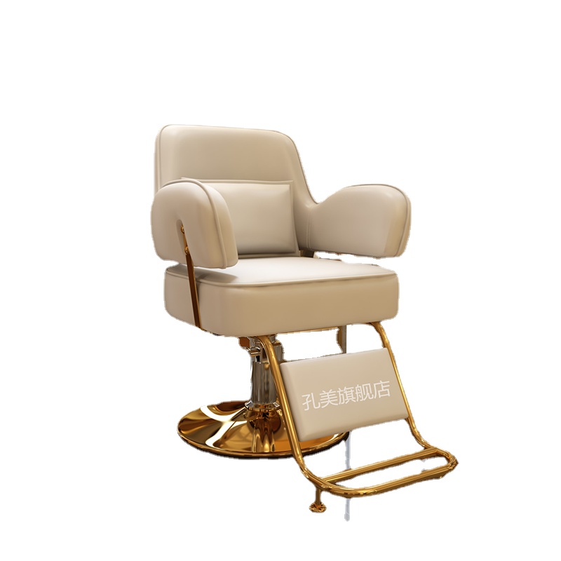 Chaises de barbier à dossier pour hommes, coiffeur professionnel, ergonomique, beauté, réception, maquillage, installation, meubles