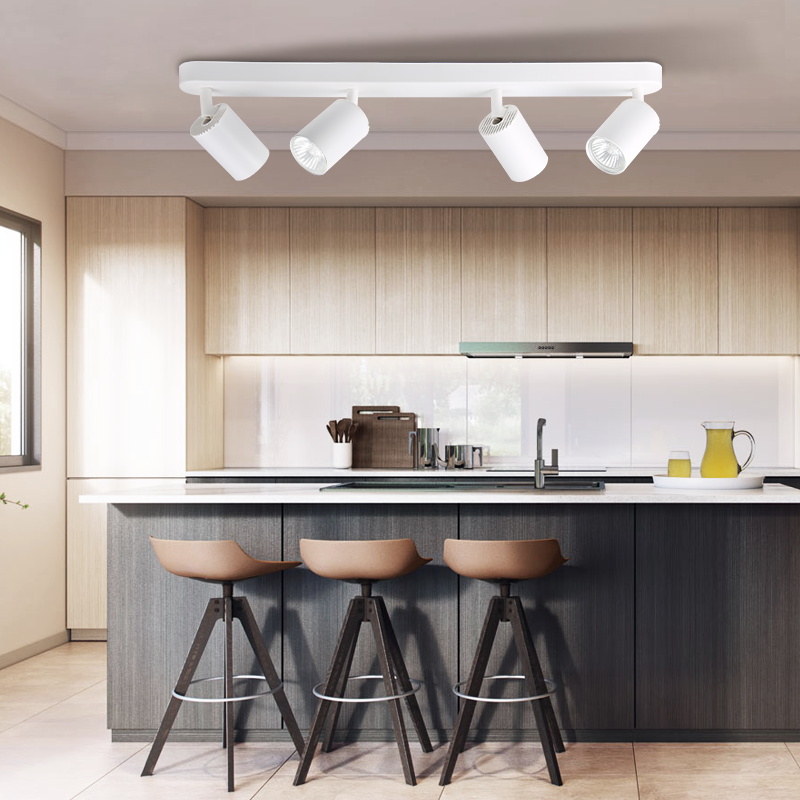 Led Decke Schiene Licht Austauschbare GU10 Lichter Birne Wand Hängen Lampe für Wohnzimmer Kronleuchter Led Decke Licht Spot