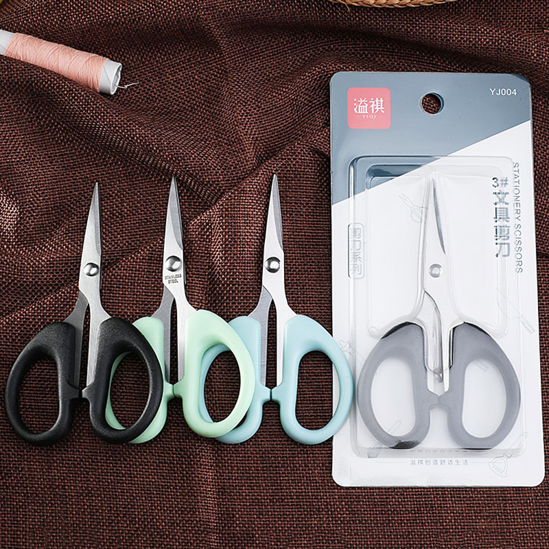 Stainless Steel Student Handmade Scissors Professional Tailor Scissors Paper Cuttings Scissors DIY Sewing Accessory