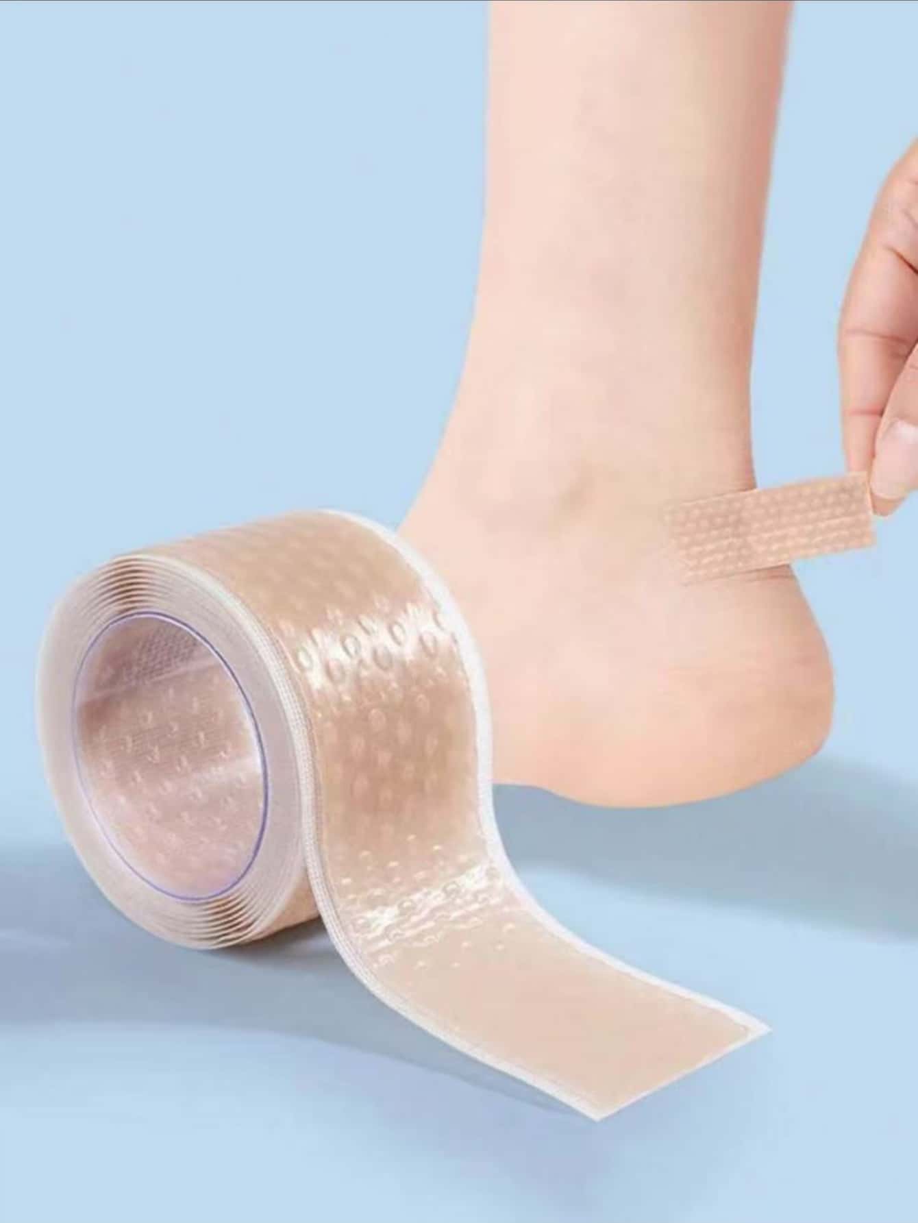 Pegatinas de Gel de silicona para el talón, Protector biomimético antidolor, productos para el cuidado de los pies, inserciones invisibles multifuncionales para el talón