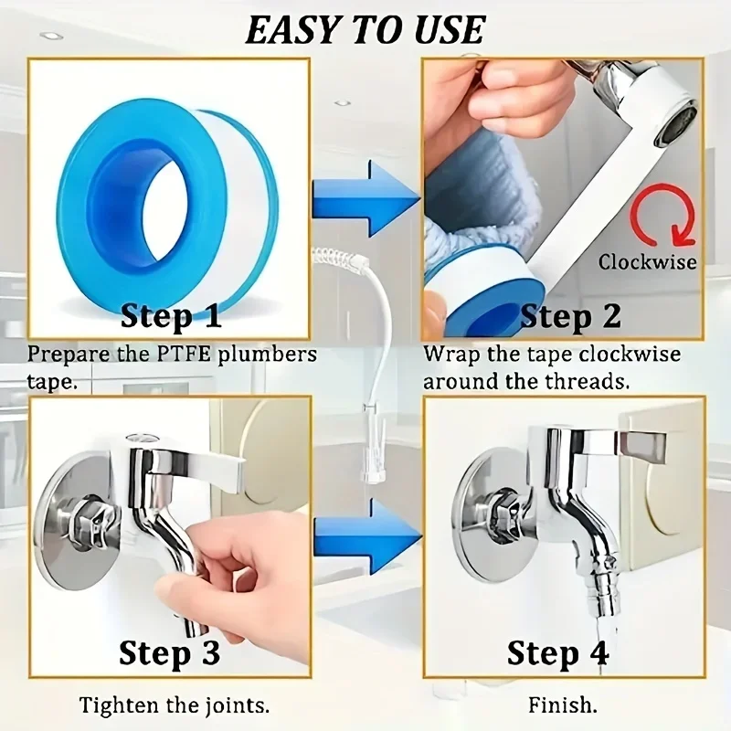 10/20/30 PCS Afdichtingstape Draadafdichting Waterdicht Lektape Duct Tape Sanitair Fitting Olievrije Reparatie Tool lijmen Afdichtmiddelen