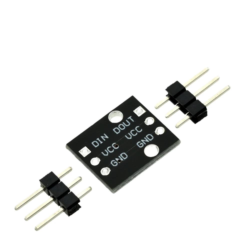 1-10 Uds bloque de construcción electrónico uno RBG 1Bit baja potencia larga vida útil WS2812B serie 5050 módulo LED a todo color