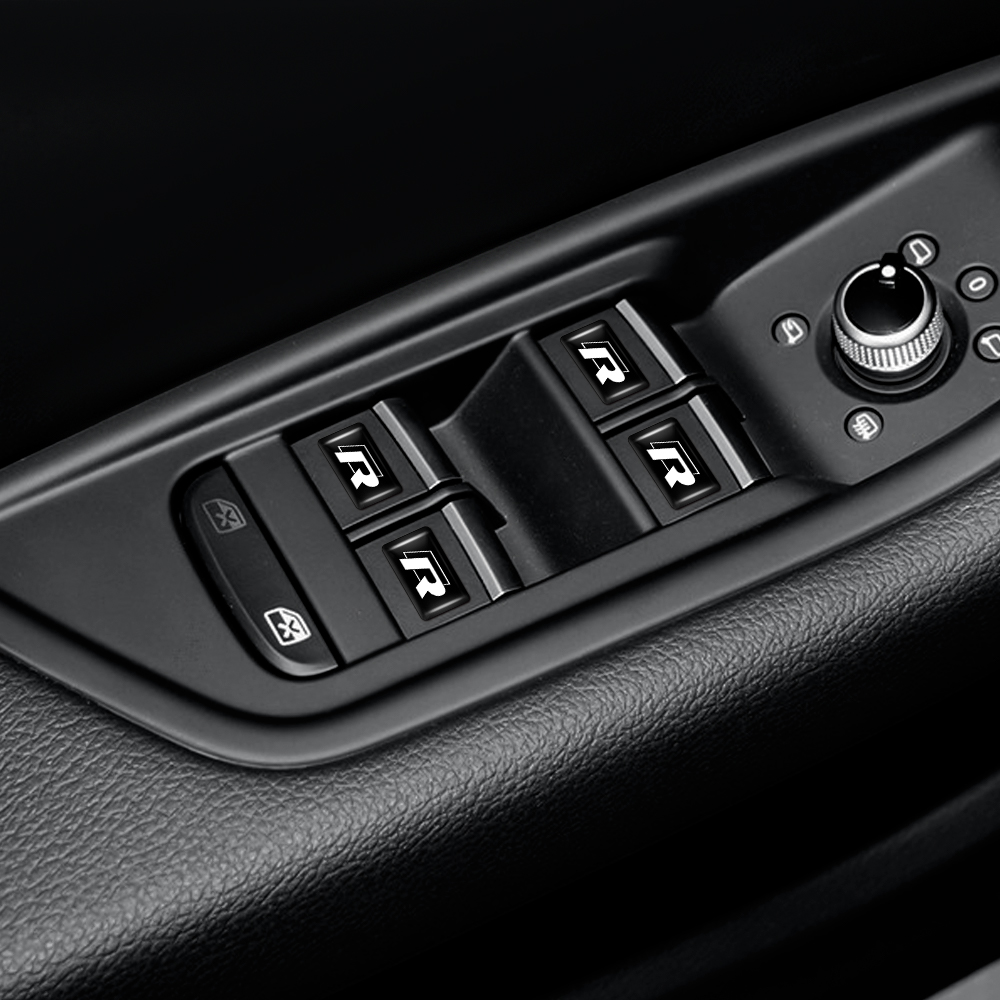 10/20Pcs 3D Epoxy Styling Car Badge  Decoration Sticker For Volkswagen VW R Golf 4 5 6 7 Jetta Polo Caddy GTI Bora MK7 Beetle 