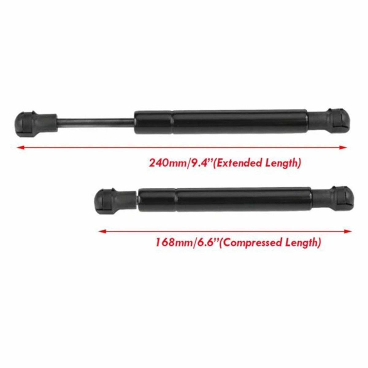 2Pcs Car Front Bonnet Hood Gas Strut Lift Support Bar Shock Dampers 99651155101 for Porsche 911 996 Boxster 986 1996-2005