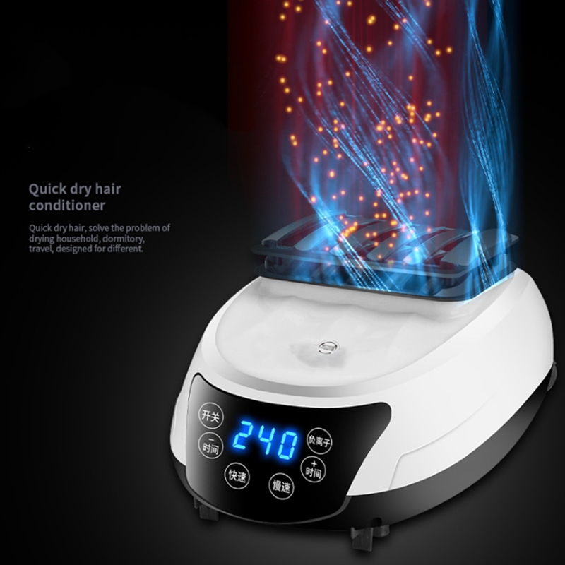 US Plug Portable Electric Clothes Dryers Smart Press Household Baby Clothes Drying Warm Wind Laundry Garment Tumble Cloth