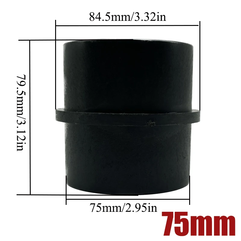 42 ミリメートル 60 ミリメートル 75 ミリメートル 90 ミリメートル車のヒーターダクト減速ホースチューブコネクタパイプジョイナー Eberspacher ベバストディーゼルパーキングヒーター