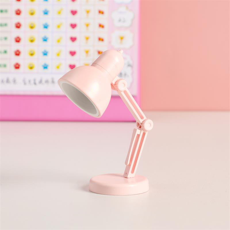 LED ミニデスクランプクリエイティブポータブルナイトライトクリップ付き学生寮ベッドベッド読書灯