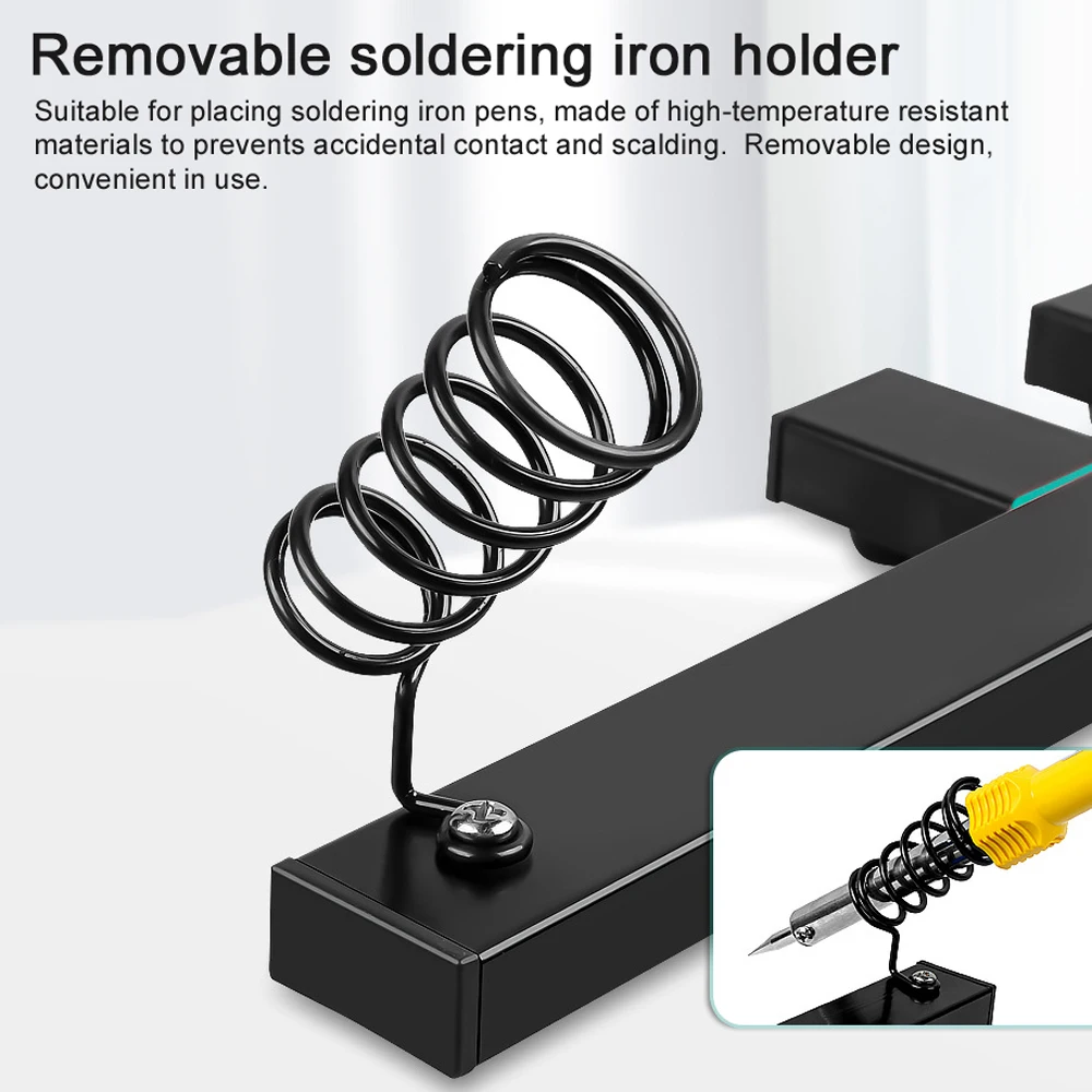 Geevorks Circuit Board Welding Repairing Disassembly Fixture Adjustable MotherBoard Holder 360° Rotation MainBoard Clamp Holder