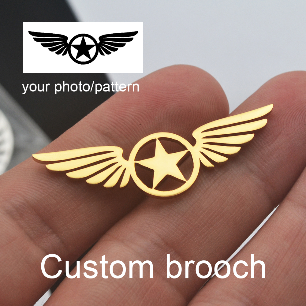 Personalize seus padrões, logotipo da empresa, broche de eventos, design e produção de crachás, personalização no atacado de qualquer padrão