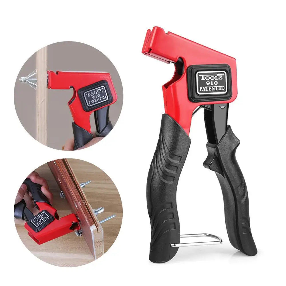 Hollow Wall Anchors Gun Hand Tool Heavy Gypsum Board Fixing Drive Wall Gecko Anchor Gun Bolt Screws Kit M3 M4 M5 M6 M8 Dropship