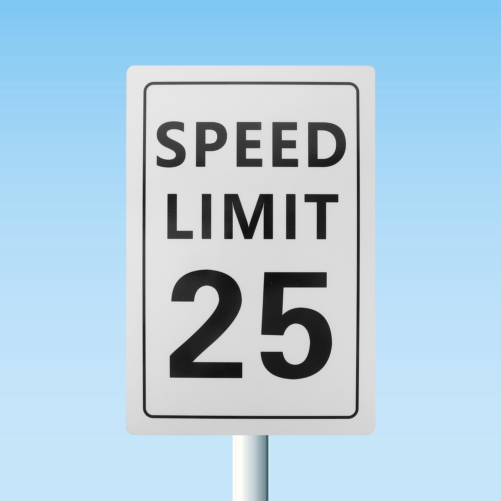 Metal Sign for Warning Caution Road Speed Limited Signs Symbol Safety Reflective