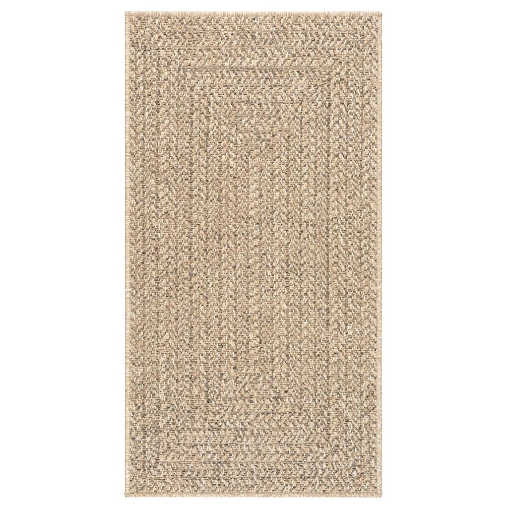 ZIZUR 100x200 cm Jute Look Rug for Indoor & Outdoor Use - Durable and Stylish Décor