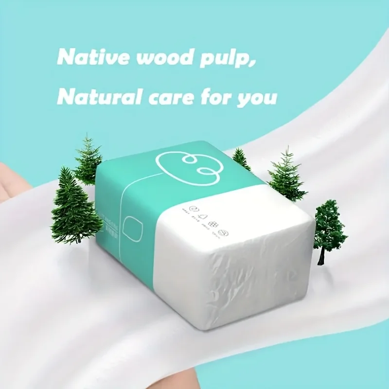 New In 2025 1PC Premium 4-Ply Tissues 240 Count Each Recyclable Paper Versatile for Facial Toilet Napkin Use Durable Absorbent