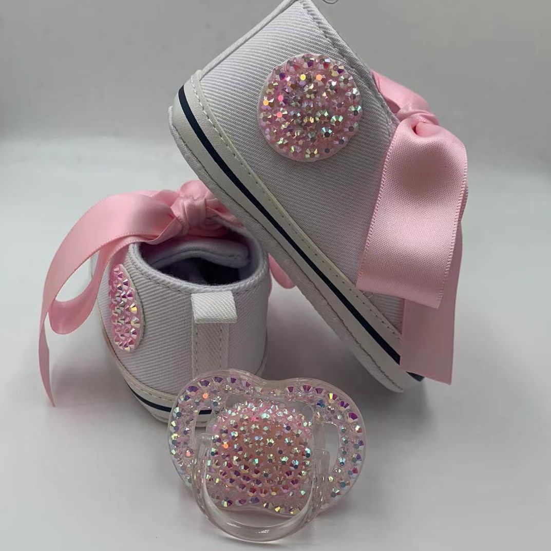 Baby Kleinkind Schuhe Baby Mädchen Jungen Leinwand Turnschuhe Weiche Sohle High-Top Ankle Kleinkind Erste Wanderer Krippe Schuhe
