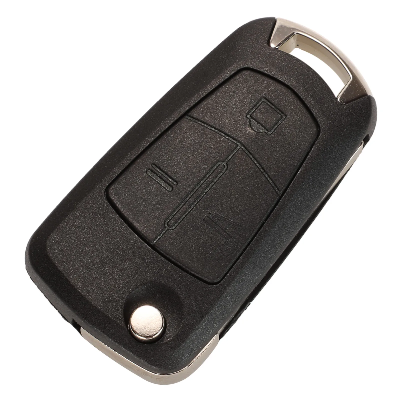 Jingyuqin Lật Vỏ Chìa Khóa Cho OPEL Astra H Corsa D Vectra C Zafira 2/3 Nút Ô Tô Điều Khiển Từ Xa Chìa Khóa Uncut lưỡi Dao Trống Thay Thế