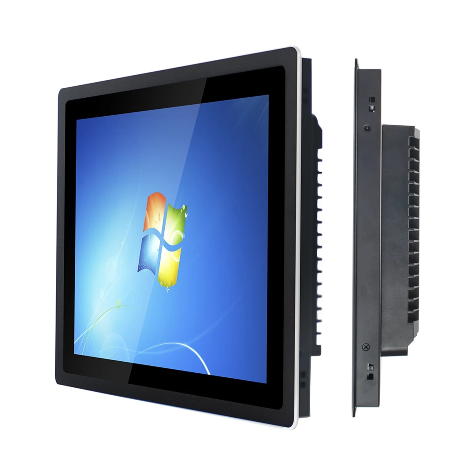 10 12 15 pulgadas ordenador industrial todo en uno panel pc con pantalla táctil capacitiva tablet pc incorporado WiFi win10 pro 1024x768