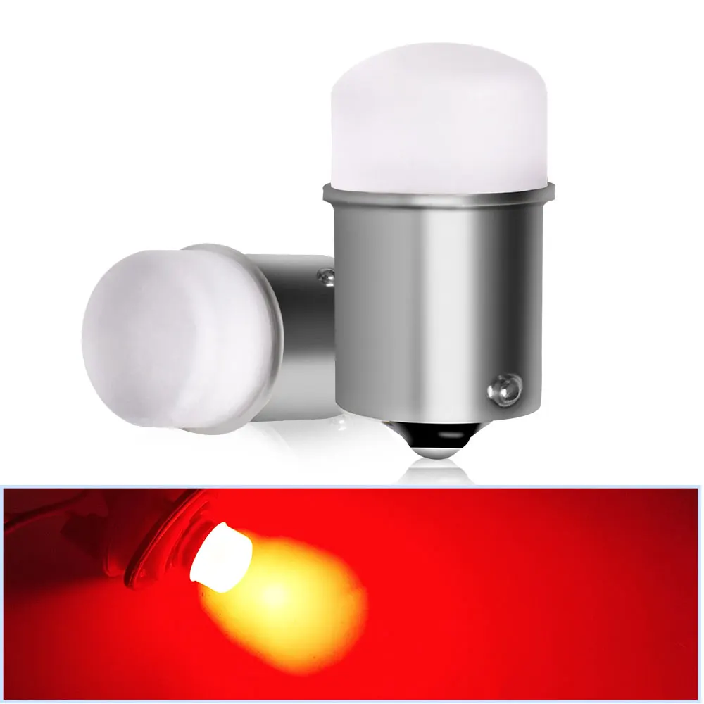 2 Stuks Auto Signaal Lamp Dagrijverlichting R5W R10W 1156 P21W BA15S P21/5W 1157 BAU15S PY21W 12V Auto Mistlamp