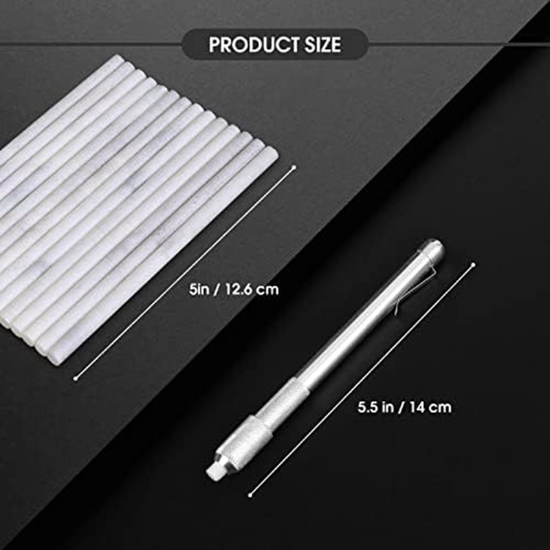 溶接ツール用の丸い研磨マーカー、アルミニウムおよび鋳鉄、リフィル、2パック、2パック